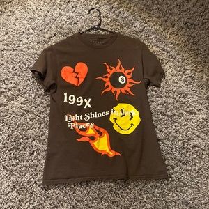 PacSun graphic, tea, size small